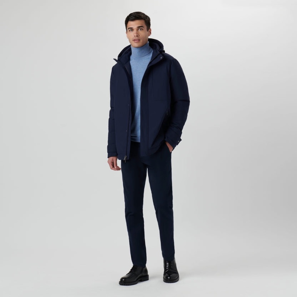 Bugatchi Dark Blue Performance Jacket - Picture 2 of 11